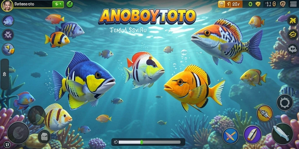 Gameplay seru Tembak Ikan di ANOBOYTOTO.
