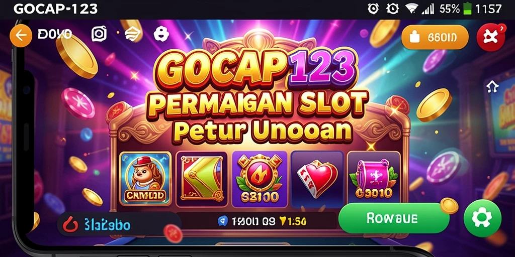 Tampilan gameplay GOCAP123 yang menarik dan penuh warna.