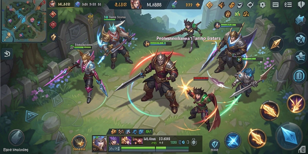 Tampilan gameplay MLBB8 yang menarik dan menawan.
