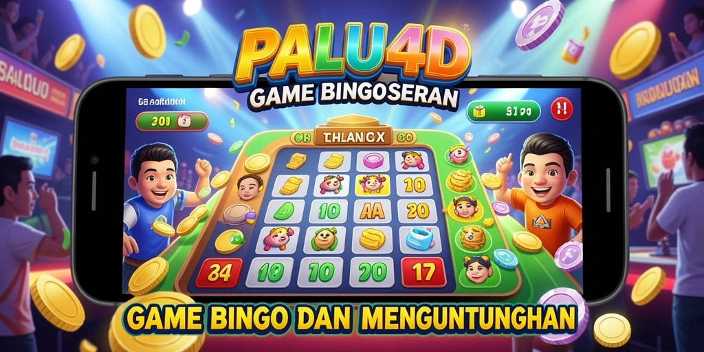 Tampilan gameplay menarik di PALU4D dengan suasana Bingo yang seru.