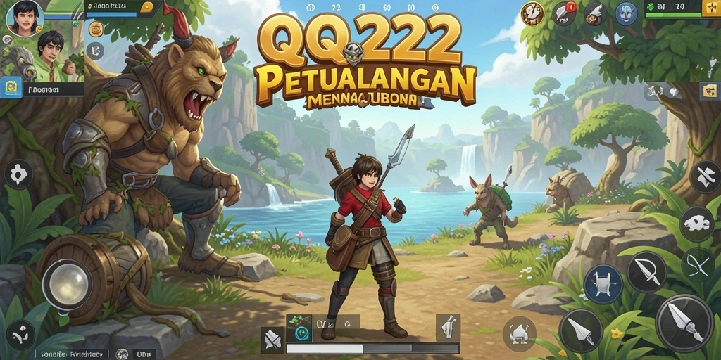 Tangkapan layar menampilkan petualangan mendebarkan di dunia terbuka.