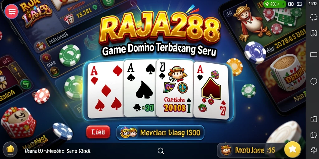Tampilan gameplay seru dalam RAJA288 dengan grafis menarik.