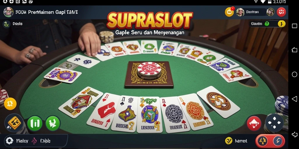 Tampilan gameplay SUPRASLOT yang seru dan menarik.